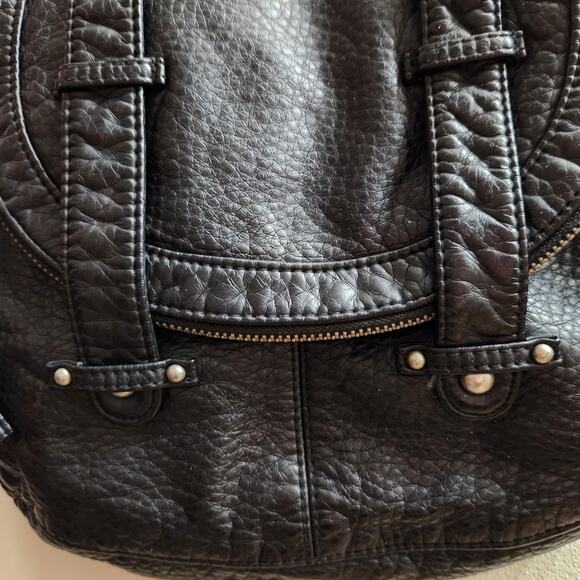 Aeropostale Black Lightweight Crossbody Shoulder Purse Bag Adjustable Strap - Picture 7 of 10